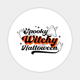 Spooky Witchy Halloween! Magnet